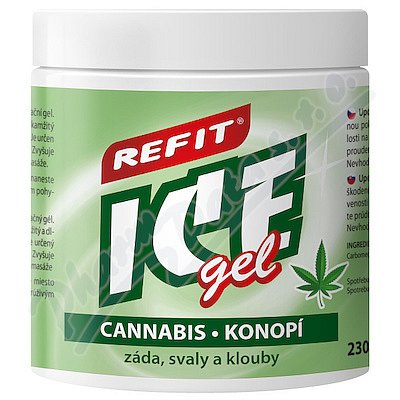 Refit Ice gel konopí 230ml