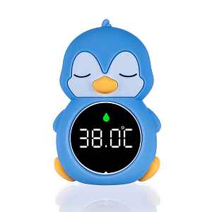 Zopa Silikonový digitální teploměr 3v1, Penguin 2