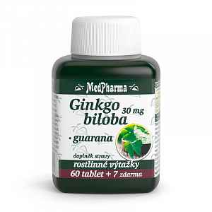 Medpharma Ginkgo biloba 30 mg + Guarana 67 tablet