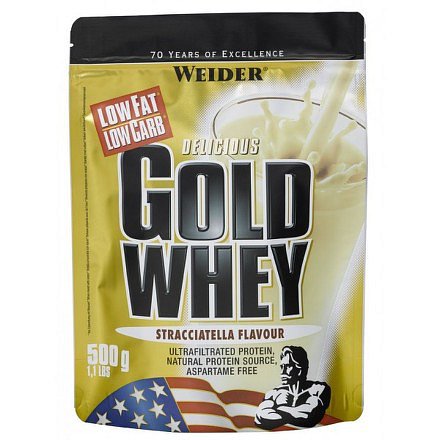 Gold Whey, syrovátkový protein, Weider, 500 g, Salted Caramel