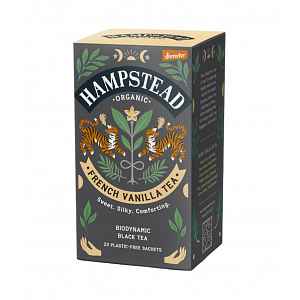 Hampstead Tea BIO Černý čaj s madagaskarskou vanilkou 20x1,5 g