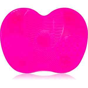 Lash Brow Silicone Make-up Brush Wash Matte Pink čisticí podložka na štětce velikost S 1 ks