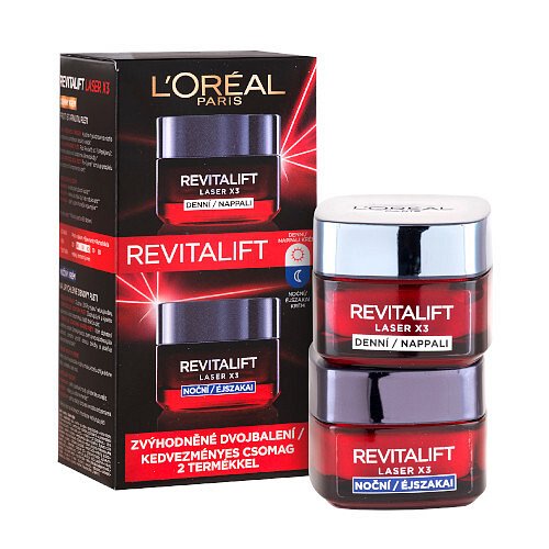 Loreal Paris Zvýhodněné dvojbalení Revitalift Laser X3