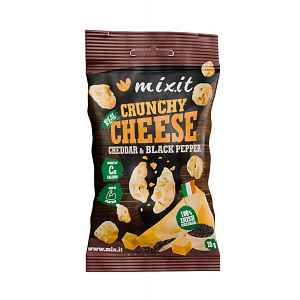 Mixit Křupavý sýr do kapsy Irský cheddar & černý pepř 20 g