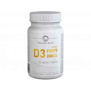 Pharma Activ Vitamin D3 Forte 2000 I.U. 30 tbl.