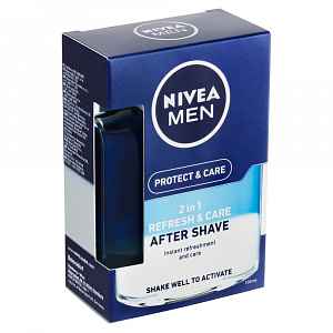 Nivea Pečující voda po holení 2v1 Men Refresh&Care 100 ml