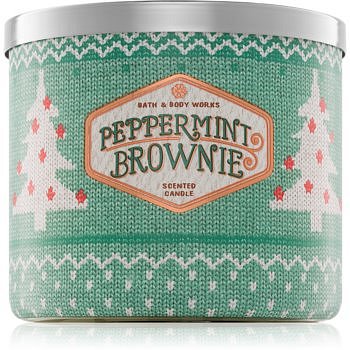 Bath & Body Works Peppermint Brownie vonná svíčka 411 g