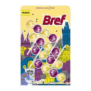 Bref Tuhý WC Blok Around the Loo Bohemian Berry 4x50g 200 g