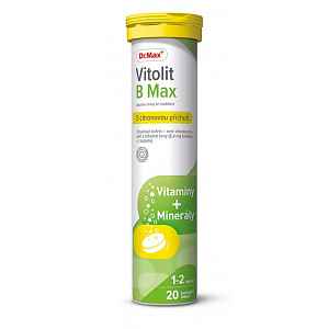 Dr. Max Vitolit B Max 20 šumivých tablet