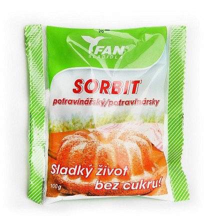 Fan sladidlo Sorbit potravinářský 100g