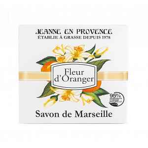 Jeanne en Provence Tuhé mýdlo Pomerančový květ 100 g