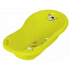 Keeeper Dětská vanička Funny Farm 84cm - zelená