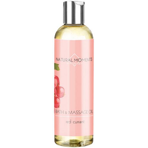 Koupelový a masážní olej Natural Moments Red Currant (Bath & Massage Oil) 250 ml