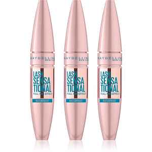 MAYBELLINE NEW YORK Lash Sensational voděodolná řasenka pro prodloužení, natočení a objem odstín Black