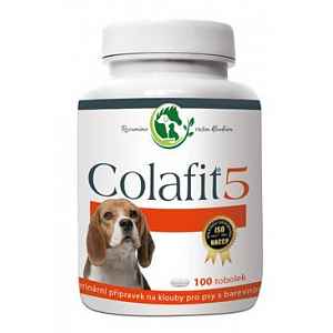 COLAFIT 5 na klouby pro psy barevné 100 tablet