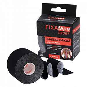 Tejp.páska FIXAtape Kinesio Stand.5cmx5m černá