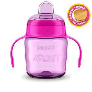 Avent Hrneček pro první doušky classic růžový 200 ml