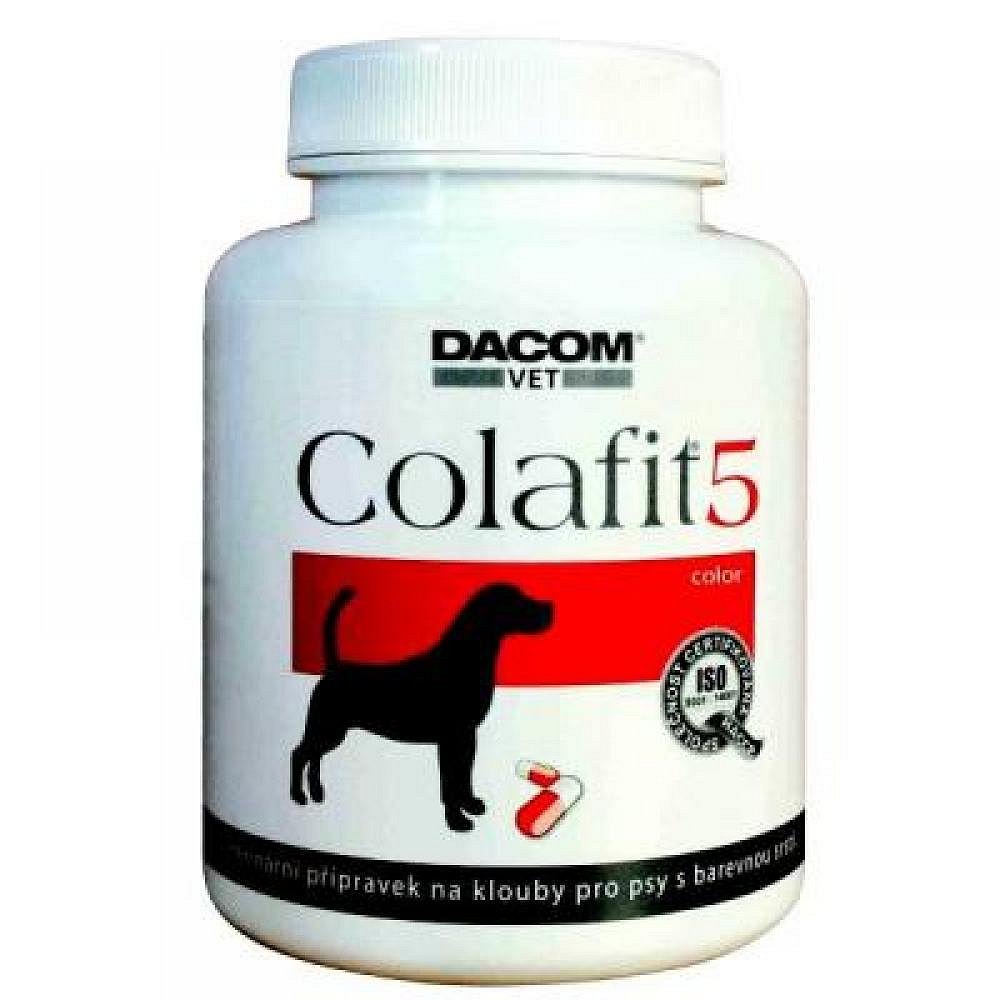 COLAFIT 5 na klouby pro psy barevné 100 tablet