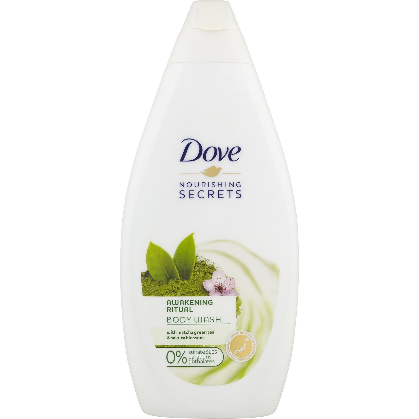 DOVE Matcha Tea & Sakura Blossom Sprchový gel 500 ml