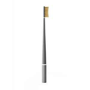 Piuma Zubní kartáček s vitamínem C Soft 1 ks Asphalt Grey