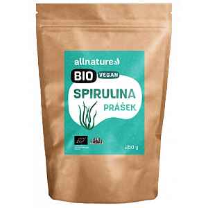 Allnature Spirulina prášek BIO 250g