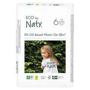 NATY NATURE BABYCARE 6 JUNIOR, 17 ks (16+ kg) - jednorázové pleny