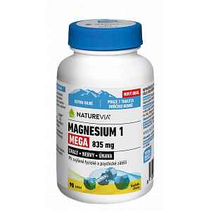 Swiss NatureVia Magnesium 1 Mega 835mg tbl.90