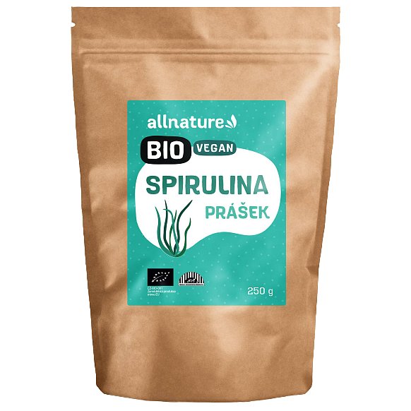 Allnature Spirulina prášek BIO 250g