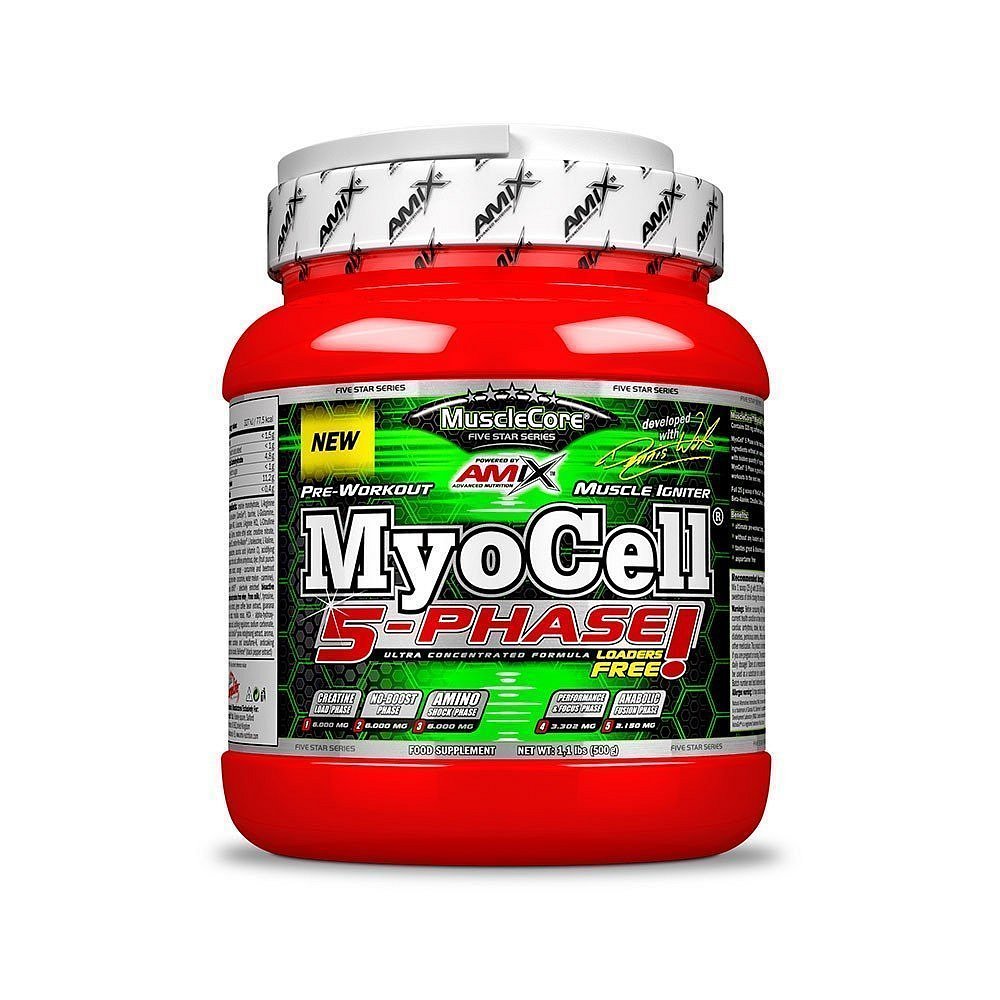 Amix MyoCell 5 Phase Fruit Punch, 500g