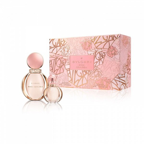 Bvlgari Goldea Rose set dárková kazeta EdP 50 ml  + EdP 15 ml