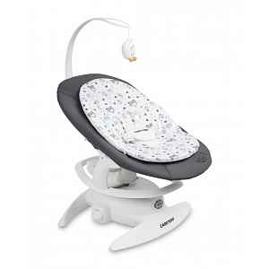 Caretero Elektrické houpátko Noco 2v1 - grafit