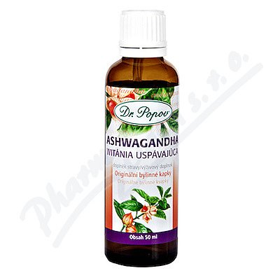 Dr.Popov Kapky bylinné Ashwagandha 50ml