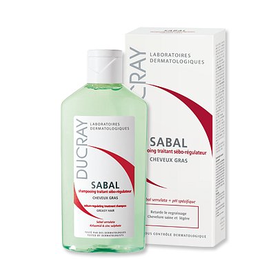 DUCRAY Sabal Šampon regulující tvorbu mazu 200ml