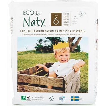 NATY NATURE BABYCARE 6 JUNIOR, 17 ks (16+ kg) - jednorázové pleny