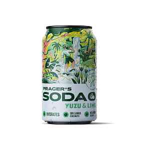 Pragers Soda Yuzu & Lime 330 ml