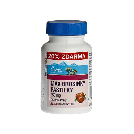 Swiss MAX BRUSINKY PASTILKY tablety 30 + 6