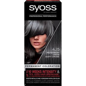 Syoss Permanent Coloration permanentní barva na vlasy odstín 4-15 Dusty Chrome