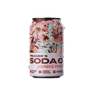 Pragers Soda Mango & Peach 330 ml