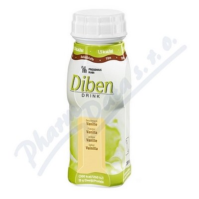 DIBEN DRINK VANILKA perorální SOL 4X200ML