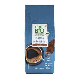 enerBiO Mletá káva bez kofeinu 250 g