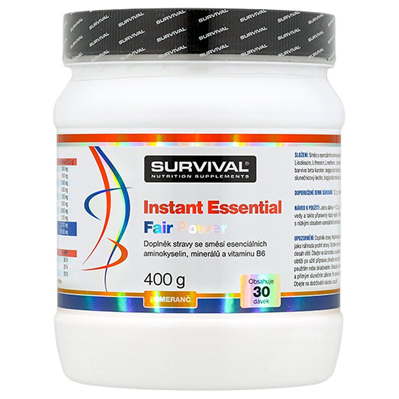 Instant Essential Fair Power pomeranč 400g