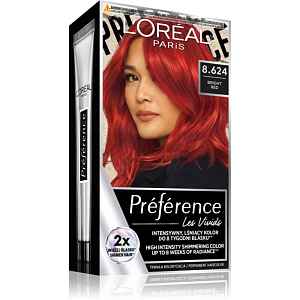 L’Oréal Paris Préférence Vivids barva na vlasy odstín 8.624 bright red 1 ks