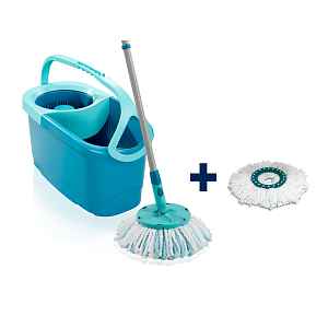 Leifheit Clean Twist Disc Mop + náhrada SuperDuster Floor