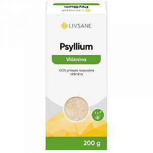 LIVSANE Psyllium přírodní rozpustná vláknina 200g