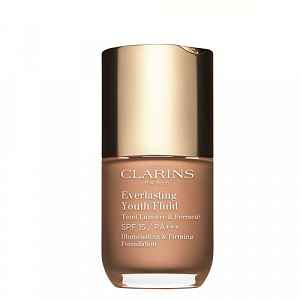 Clarins Everlasting Youth Fluid rozjasňující make-up SPF 15 odstín 112 Amber 30 ml