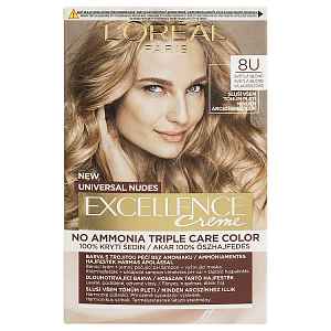 L'Oréal Paris Excellence permanentní barva Universal Nudes 8U Světlá Blond 1ks