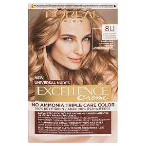 L'Oréal Paris Excellence permanentní barva Universal Nudes 8U Světlá Blond 1ks