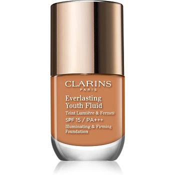 Clarins Everlasting Youth Fluid rozjasňující make-up SPF 15 odstín 112 Amber 30 ml