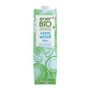 enerBiO BIO kokosová voda Natur 1 l