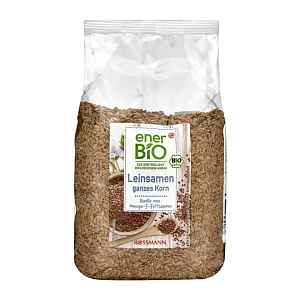 enerBiO Lněná semínka celá zrna  500 g